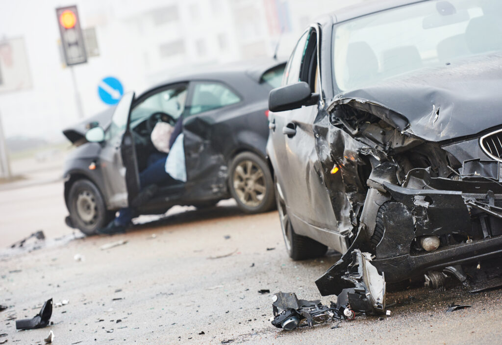 Traffic collision in Ogden, Utah